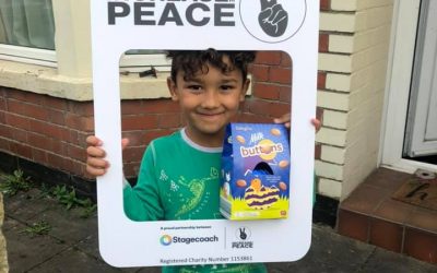 Social distancing, chocolate eggs and smiles